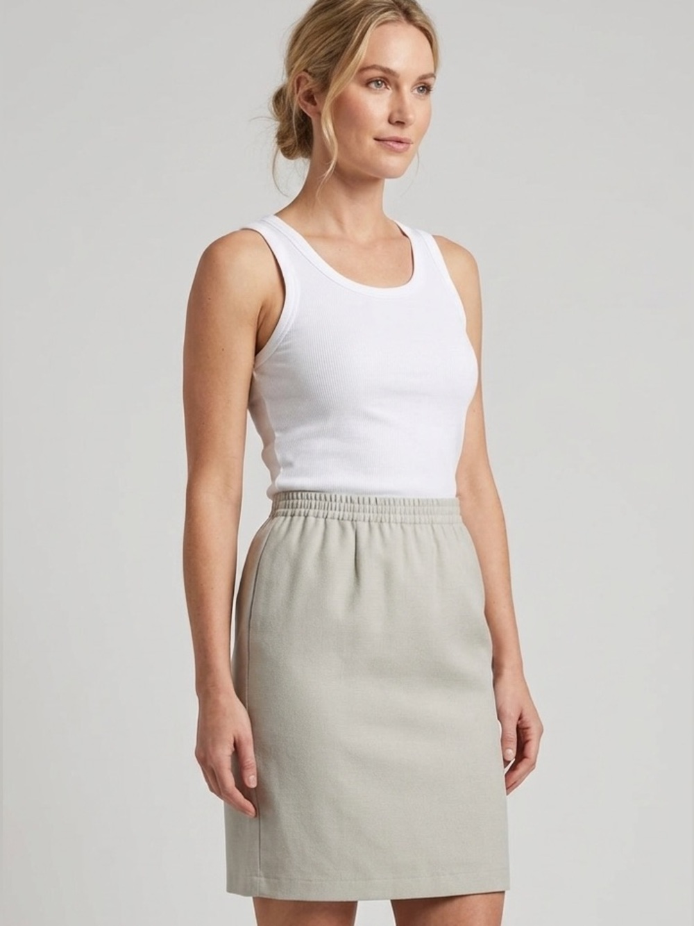 Vintage Alfred Dunner Sage Pencil Skirt